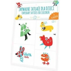Zuzu Toys Washable Tattoos for Kids - Monsters
