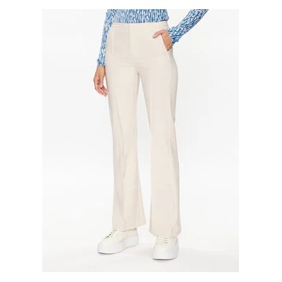 Gina Tricot Текстилни панталони 18690 Бежов Regular Fit (18690)