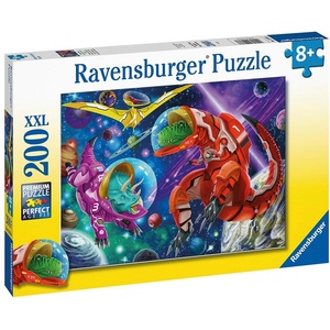 Ravensburger Пъзел Ravensburger от 200 XXL части - Динозаври в космоса (12976) - baby