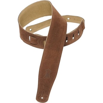 Levy's Simply Suede 2.5 Brown Каишка за китара (MS26-BRN)