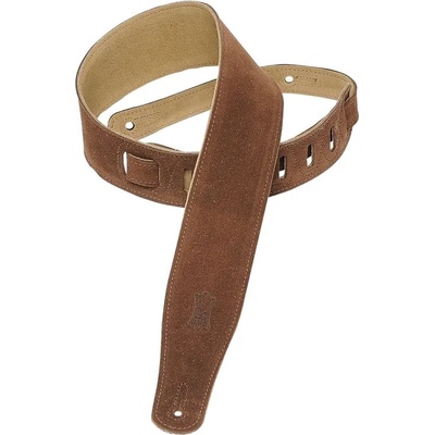 Levy's Simply Suede 2.5 Brown Каишка за китара (MS26-BRN)