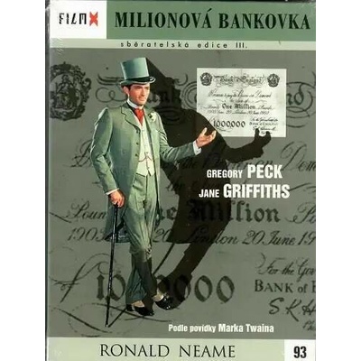Milionová bankovka digipack DVD