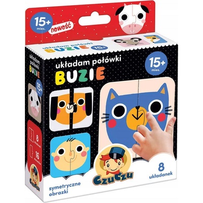 CzuCzu - Puzzle Puzzle Hlavičky zvieratiek - 1 - 39 piese