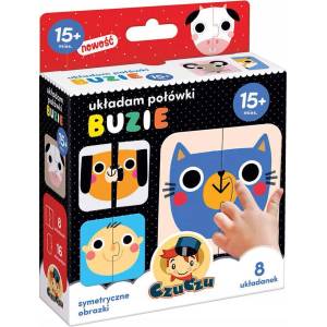 CzuCzu - Puzzle Puzzle Hlavičky zvieratiek - 1 - 39 piese
