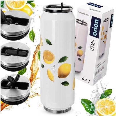 Orion termohrnek plechovka 700 ml bílý
