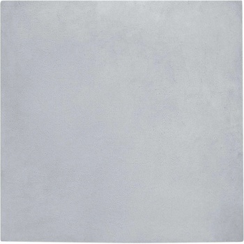 vidaXL Килим с изкуствена заешка козина Сив 120 x 120 cm Полиестер (42021685)