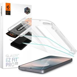 Spigen Glass tR EZ Fit Pro комплект 2 броя, прозрачен - Samsung Galaxy S25 FE (AGL10202)