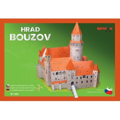 Hrad Bouzov vystřihovánky