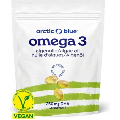 Arctic blue Vegan Omega 3 Algae 60 kapslí