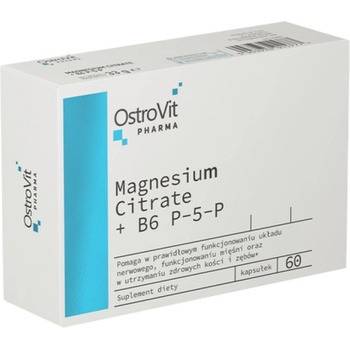 OstroVit Magnesium Citrate + B6 P-5-P Blisters [60 капсули]