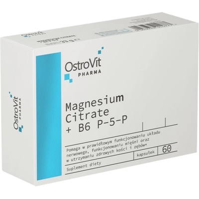 OstroVit Magnesium Citrate + B6 P-5-P Blisters [60 капсули]