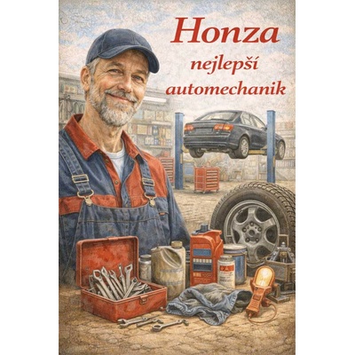 Cedule - Automechanik - Plast / A3 (30x45cm) / 10. Retro plakát