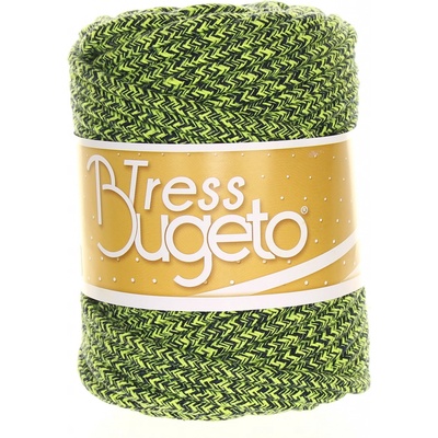 Bugeto Tress 6mm neon zelená a černá M06-223