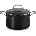 Le Creuset Съдове за готвене ESSENTIAL 20 см, 3, 8 л, черен, алуминий, Le Creuset (LECR51312200010598)