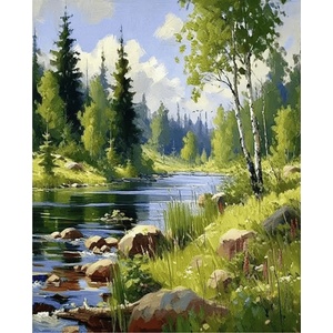  Картина за рисуване по номера 40 х 50 см. jg0650909