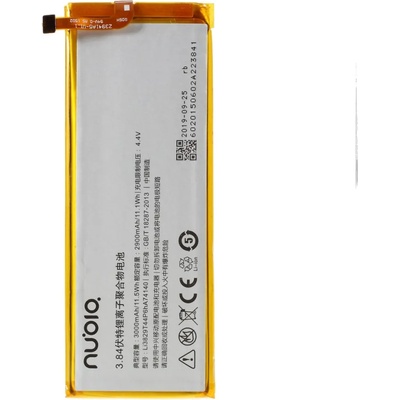 ZTE Li3829T44P6hA74140 Батерия 2900mAh за ZTE Nubia Z7 Z9 NX508J