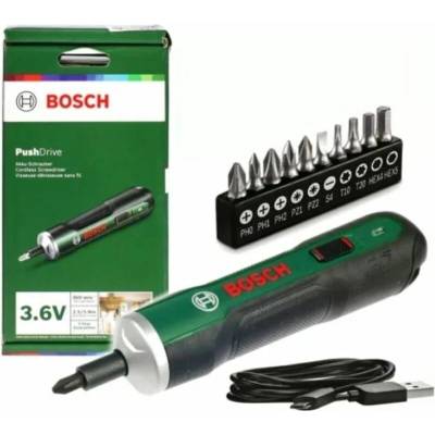 BOSCH PUSHDRIVE 3,6V 0 603 9C6 002