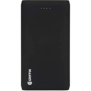 Griffin Reserve Power Bank 20100 mAh - външна батерия с USB и USB-C изходи за зареждане на мобилни устройства (черен)