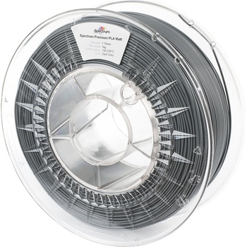 Spectrum 80238 3D филамент, PLA Matt, 1, 75mm, 1000g, тъмно сиво (80238)