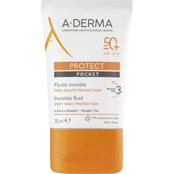 Image 1 of A-DERMA Protect Невидим флуид Pocket, SPF50+, 30 ml