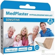 MedPlaster Náplast Sensitive 100 x 6 cm