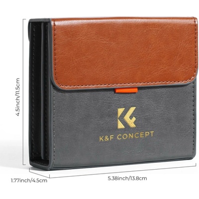 K&F Concept Lens Filter Case for Round or Square ND CPL 100 x 100mm