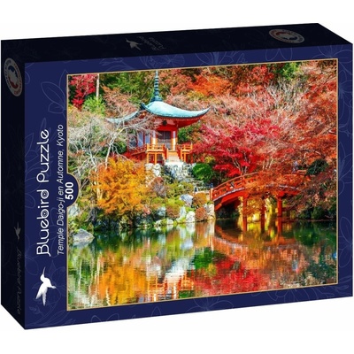 BlueBird Chrám Daigo-ji en Automne Kjóto 500 dielov