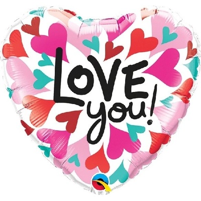 Godan Balónek fóliový 'Love you' 45 cm