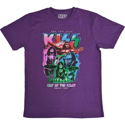 Kiss End Of The Road Colour Pop (Back Print) Purple M Риза (KISSTS56MPU02)