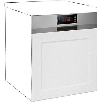 Matis Врата за съдомиялна машина CONTEMPO Mask 60x60 бял