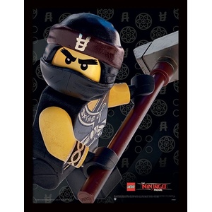 Lego Картина Lego Ninjago movie Cole в остъклена рамка (FP12051P)