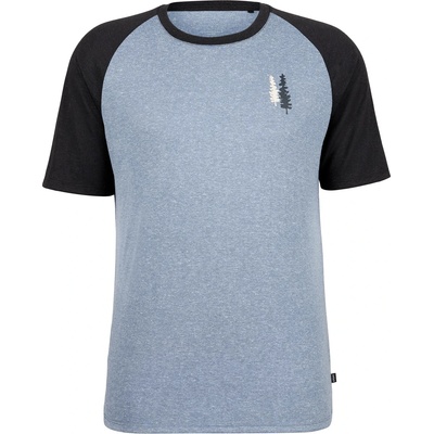 Stoic Мъжка спортна тениска Stoic Hemp15 LofsdalenSt. III S/S Sport shirt - Ocean Blue / Black - размер XXL (216-8467-0315)