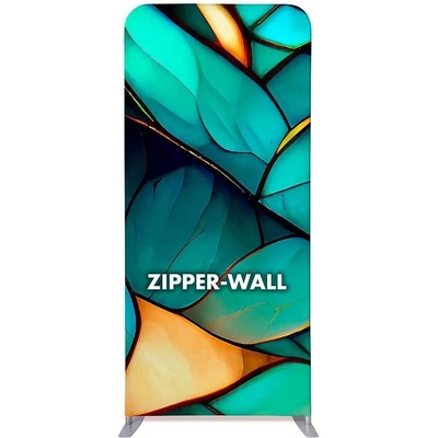 Jansen Display Rovná textilní reklamní stěna Zipper-Wall Straight Basic 100 x 230 cm