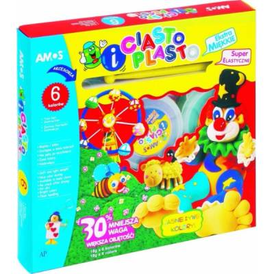 Amos Ciastoplasto 6 barev + příslušenství