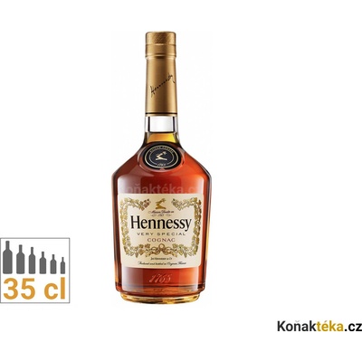 Hennessy VS Cognac 40% 0,35 l (holá láhev) – Zbozi.Blesk.cz