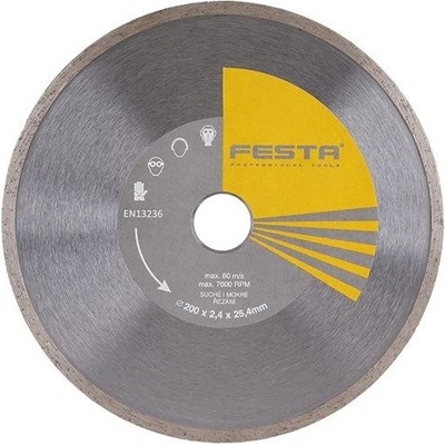 Levior Kotouč diamantový FESTA 21220 plný 200x2,4x25,4mm