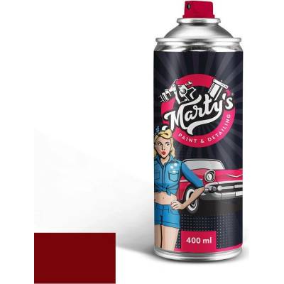 Marty's Barva na auto ve spreji Škoda 8290 Červená romantická kvalita autolaku Standardní sprej 400ml