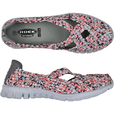 Rock Spring Carioca X dámská gumičková obuv black salmon