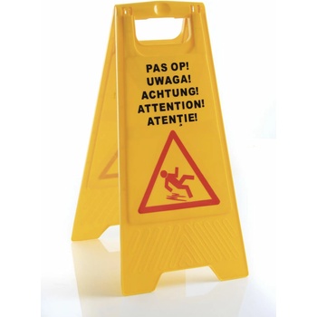 Hendi Ceduľa "Mokrá podlaha", 300x460x(H)615mm