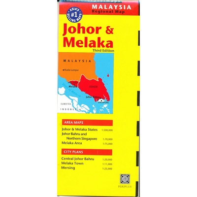 mapa Malaysia-Johor,Melaka 1:500 t.