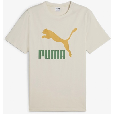PUMA Classics Logo T-shirt Puma | Byal | МЪЖЕ | S