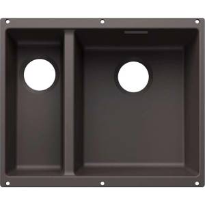 BLANCO Subline 340/160 - Мивка от Silgranit, 53x40 см, мивка отдясно, цвят „сива скала 527814 (527814) Мивка за вграждане