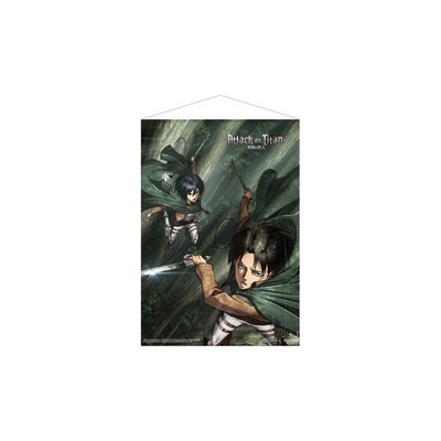 WallScroll - Attack on Titan Mikasa and Levi 50 x 70 cm, POPB-PBWS46