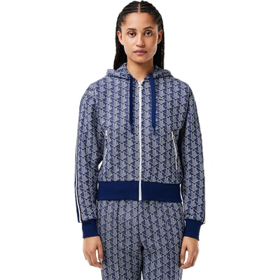 Lacoste Суичър Lacoste Men's Zip Hoodie - Methylene/Flour