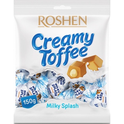 Cukríky Milky Splash karamelky 150 g