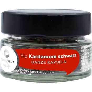 COSMOVEDA Кардамон черен, цял - органичен - 18 г