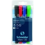 Schneider Перманентен маркер 130 Maxx 4 цвята