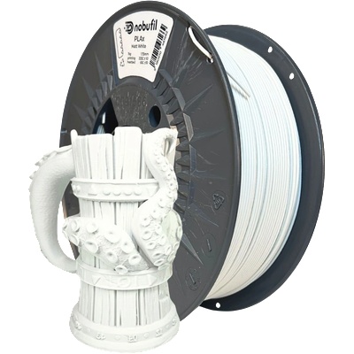 Nobufil PLAx Matt White - 1, 75 mm / 1000 g (PLA-M-951-1-010)