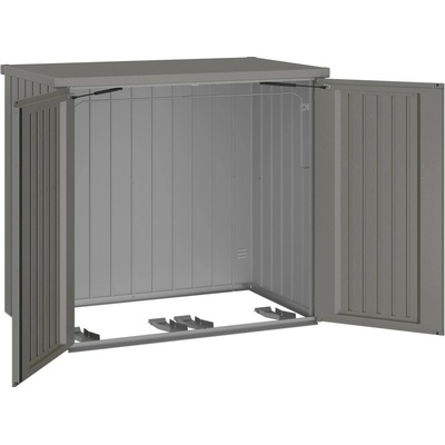 Biohort Box na popolnice Alex Duo kremeňovo sivý 148 x 88 x 129,5 cm