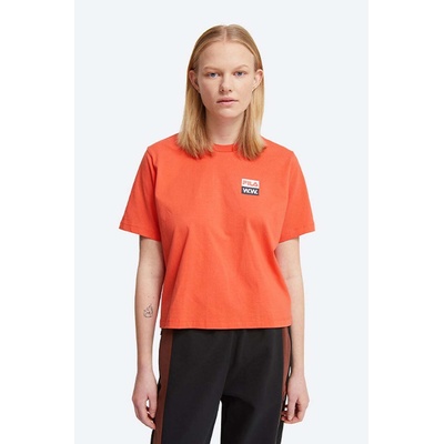 Wood Wood Памучна тениска Wood Wood Steffi T-Shirt x Fila (688376.B026)